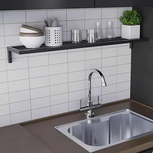 Prateleiras em Aço com Tela 100x30