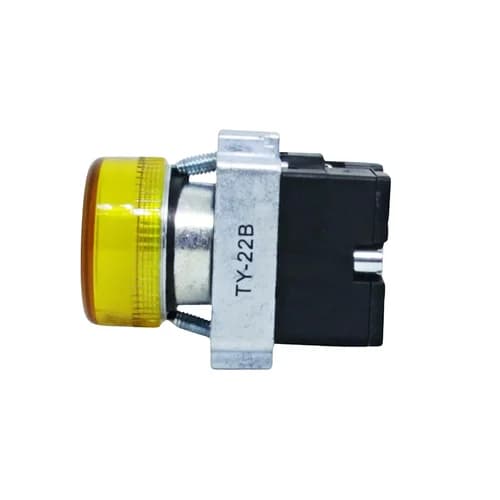 Sinaleiro 22mm Led Amarelo HB2-BV65