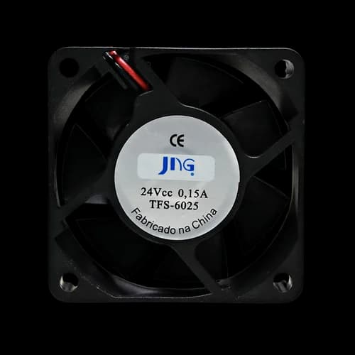Microventilador 60x60mm 24Vcc