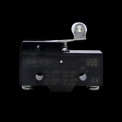 Micro Interruptor Baquelite Alavanca Curta com Rolete CM-1704 Digimec