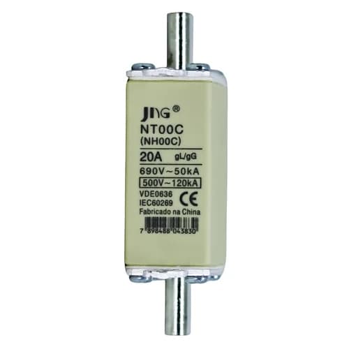 Fusível Retardado NH00C 20 Amp.